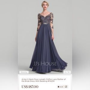 New with tags still on!!! It is a fancy dress for special occasion.